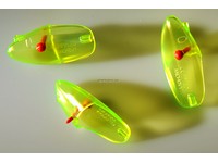 Krippled 11020-KAURCH Anchovy U-Rig-M Head, Chartreuse, 3/Pack