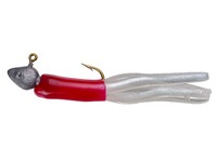 Jerry's 32057 Mini Jig. Red Hook, 1/32oz. 5pk, Red/Pearl , Red/Pearl