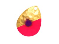 Hawken SSBH35007 Simon Spinner Blade 3.5 Hex - Slash Pink w/ Purple dot,