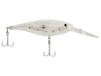 Berkley FFSH5M-CLEAR Flicker Shad, imitates fleeing baitfish, 2'', sz 8