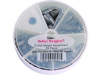 Bullet Weights WSA Worm Weight Skillet Assortment 35Pc
