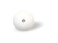 Fish Eye Tackle Bead 6MM Solid White