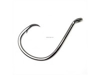 Gamakatsu 221411-25 Octopus Circle Hook In-Line Point, Size 1/0, Barbed,