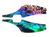 Fish Eye Tackle Blade Decal Medium Mt. Dew Color Shift