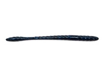 Googan Baits GSS-BLB Slim Shake Worm, Black Blue Flake