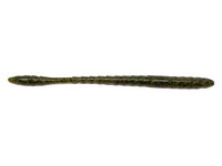 Googan Baits GSS-GNP Slim Shake Worm, Green Pumpkin
