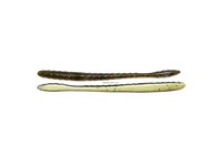 Googan Baits GSS-GPP Slim Shake Worm, Green Pumpkin Pearl
