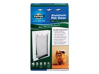 PetSafe 11.625 in. H X 7-3/4 in. W Aluminum Pet Door