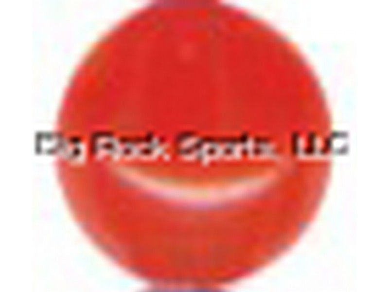 Mack's Lure 90454 Round Bead 8mm Flo Orange 20Pk