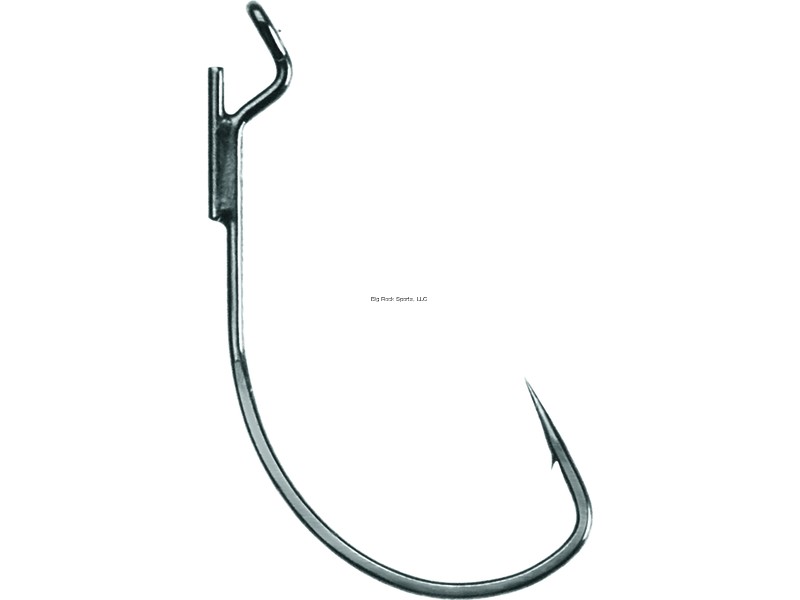 Mustad 38101NP-BN-2/0-5U Ultrapoint Grip-Pin KVD WormHook, Size 2/0, Needle