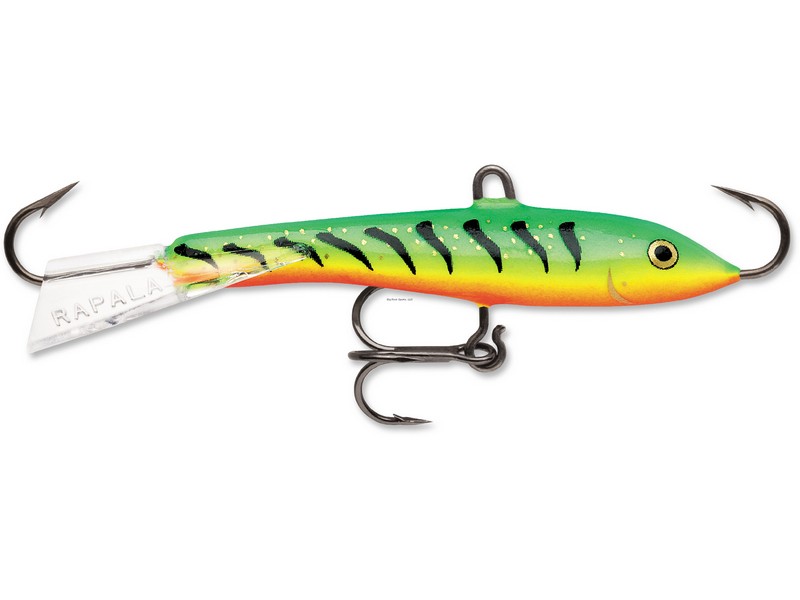 Rapala W7GT Jigging Rap Vertical Jigging Lure 2-3/4" 5/8 oz Glow Tiger