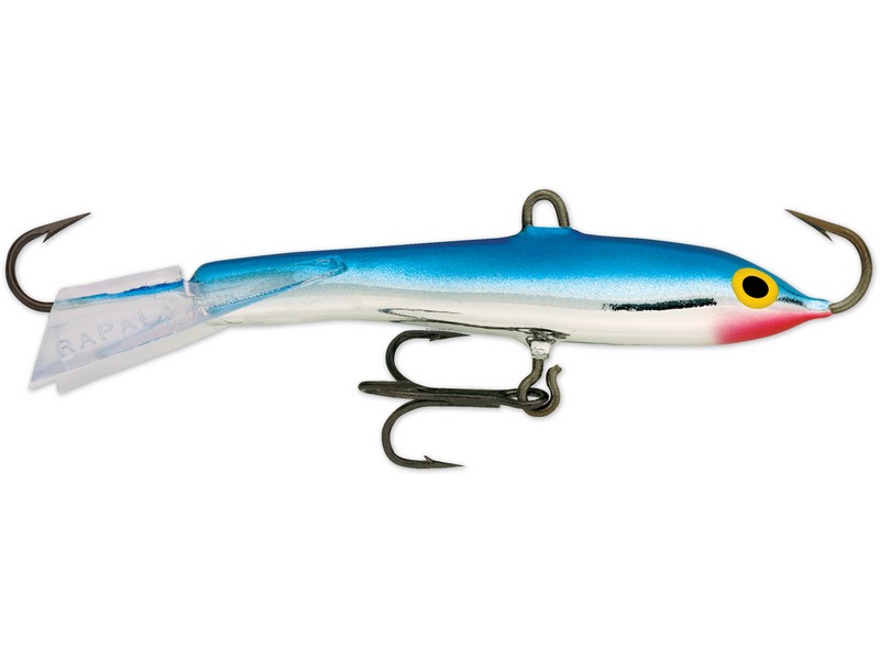 Rapala W7CHB Jigging Rap Vertical Jigging Lure 2-3/4" 5/8 oz Chrome Blue