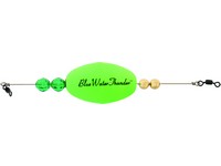 Precision Tackle 16402 Blue Water Thunder Oval 2.5" Weighted Green