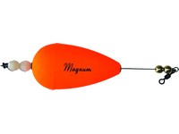 Precision Tackle 18005 Cajun Thunder Magnum Pear 4" Weighted Sunglo Orange