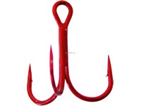 Owner 5636-093 Stinger-36 Treble Hook, Size 2, Needle Point, Round Bend/Wide