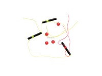 Pucci 2002-99-S-CH Pucci 2002-99SM Float Stopper Sm 4-6Lb Amber