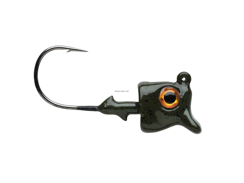 1st Gen Fishing JAW316 3/0-01 Jaw Dropper 3/16Oz 3/0 Grn Pumpkin