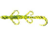 Netbait Lizard Chartreuse Pepper 6"