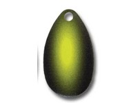 Fish Eye Tackle Blade Iniana #5 Comet Yellow 2pk