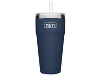 YETI Rambler 26 oz Navy BPA Free Straw Cup