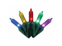 Celebrations Platinum LED T5 Multicolored 50 ct String Christmas Lights 25