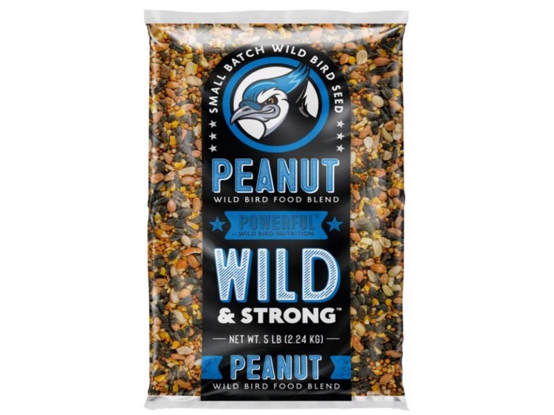 Small Batch Wild & Strong Powerful Songbird Peanut Wildlife Food 5 lb