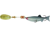 Mepps Comet Mino In Line Spinner 2-1/2", 1/4oz Gold Blade w/ Shad Mino