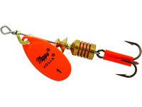 Mepps In-Line Spinner 1/8oz Hot Orange Blade