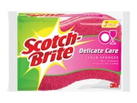 Scotch-Brite Delicate, Light Duty Sponge For Multi-Purpose 4.4 in. L 3 pk