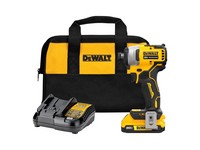 DeWalt 20V MAX Atomic 1/4 in. Cordless Brushless Compact Impact Driver Kit