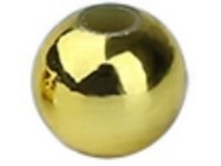 Fish Eye Tackle Beads 5MM Plastic Gold