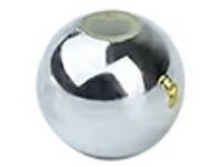 Fish Eye Tackle Bead 5MM Plastic Silver