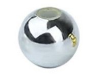 Fish Eye Tackle Bead 6MM Plastic Silver