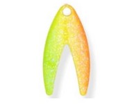 Fish Eye Tackle Blade #2 Dakota 4pk Firetiger Crystal