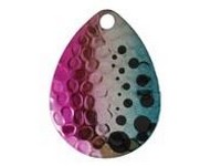 Fish Eye Tackle Blade #5 Colorado 2pk Watermelon Dot