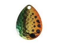 Fish Eye Tackle Blade #5 Colorado 2pk Firetiger