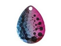 Fish Eye Tackle Blade #5 Colorado 2pk Rainbow