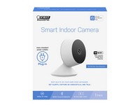 Feit Electric Plug-in Indoor Black/White Wi-Fi Security Camera