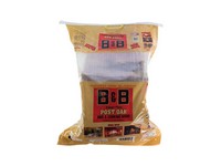 B&B Charcoal All Natural Post Oak Cooking Chunks 1 ft³