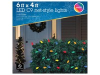 Celebrations LED C9 Multicolored 70 ct Net Christmas Lights