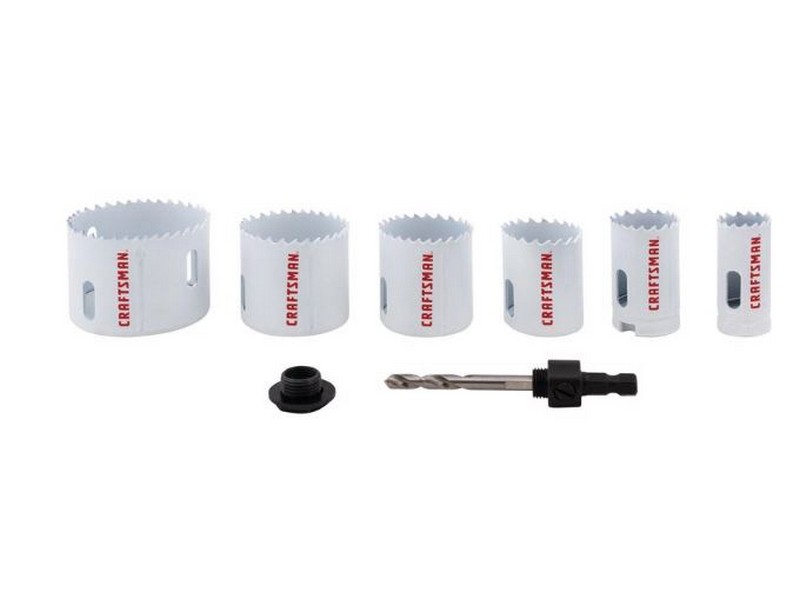 Craftsman Bi-Metal Hole Saw Kit 7 pc