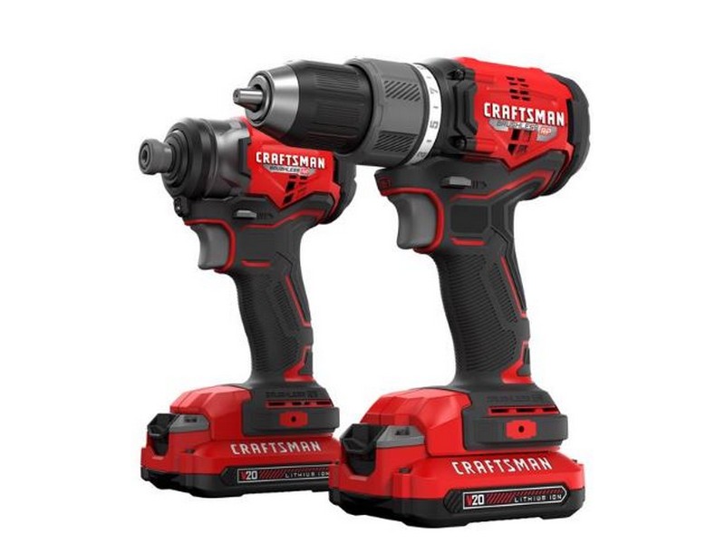 Craftsman V20 Cordless Brushless 2 Tool Combo Kit