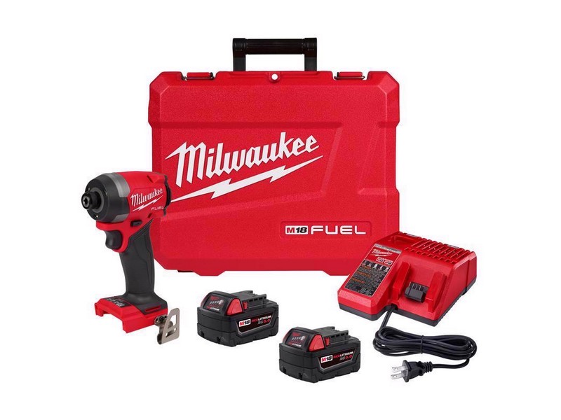 Milwaukee M18 FUEL 18 V 1/4 in. Cordless Brushless Impact Driver Kit