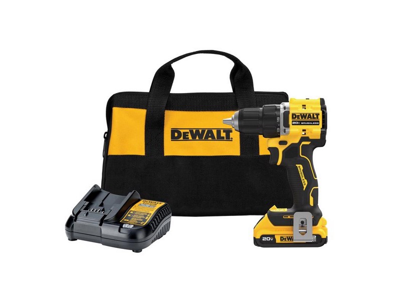 DeWalt 20V MAX ATOMIC 1/2 in. Brushless Cordless Drill/Driver Kit (Battery &