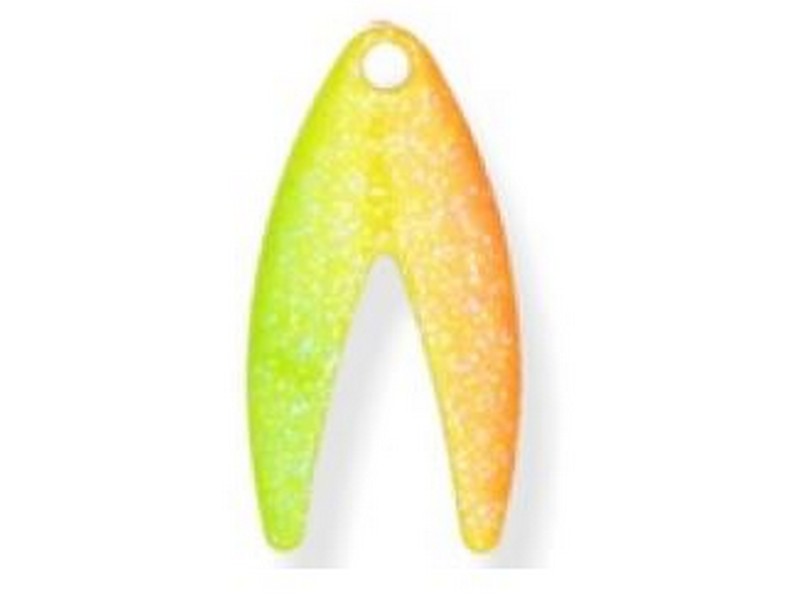 Fish Eye Tackle Blade #2 Dakota 4pk Firetiger Crystal