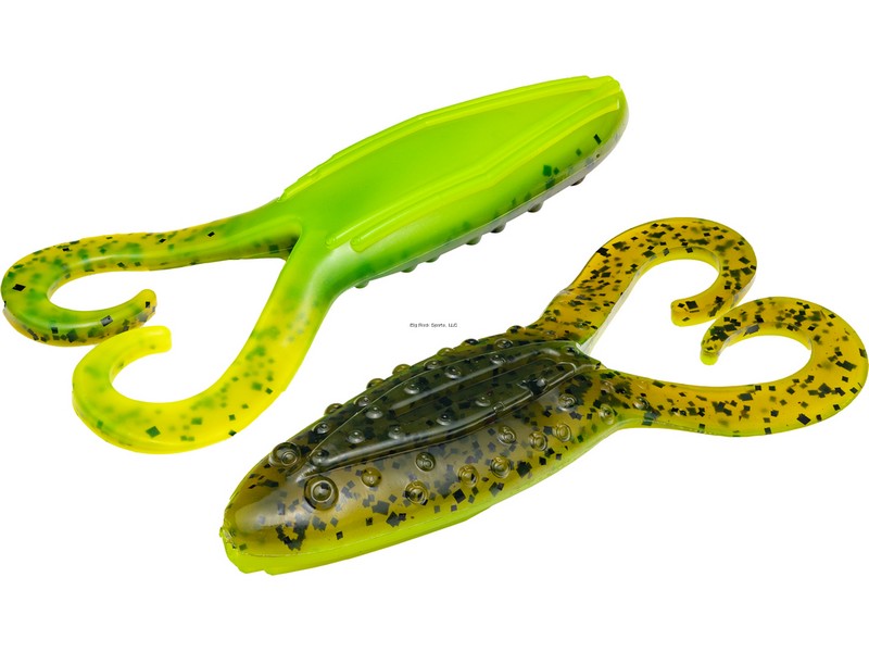 Strike King Gurgle Toad Green Pumpkin Chartreuse