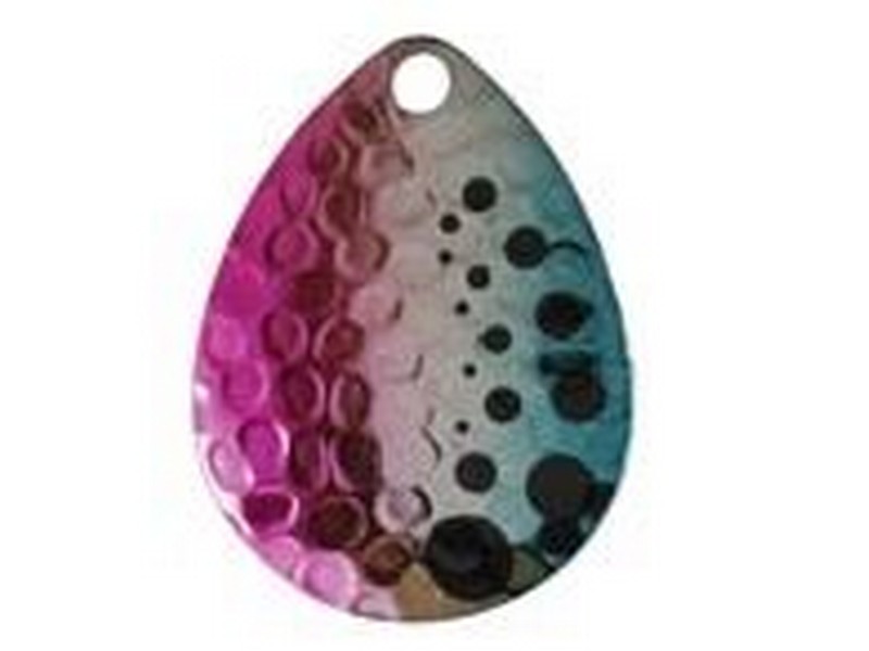 Fish Eye Tackle Blade #5 Colorado 2pk Watermelon Dot