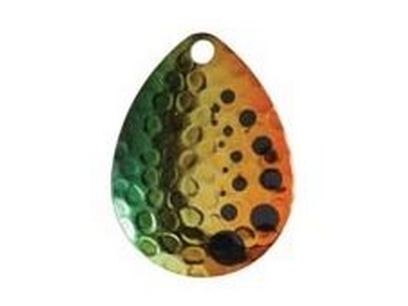 Fish Eye Tackle Blade #5 Colorado 2pk Firetiger