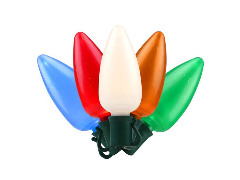 Celebrations Platinum LED C9 Multicolored 25 ct String Christmas Lights 25