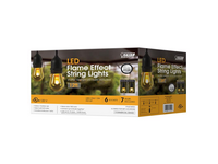 Feit Electric LED Flame Bulb String Lights Amber 6 lights